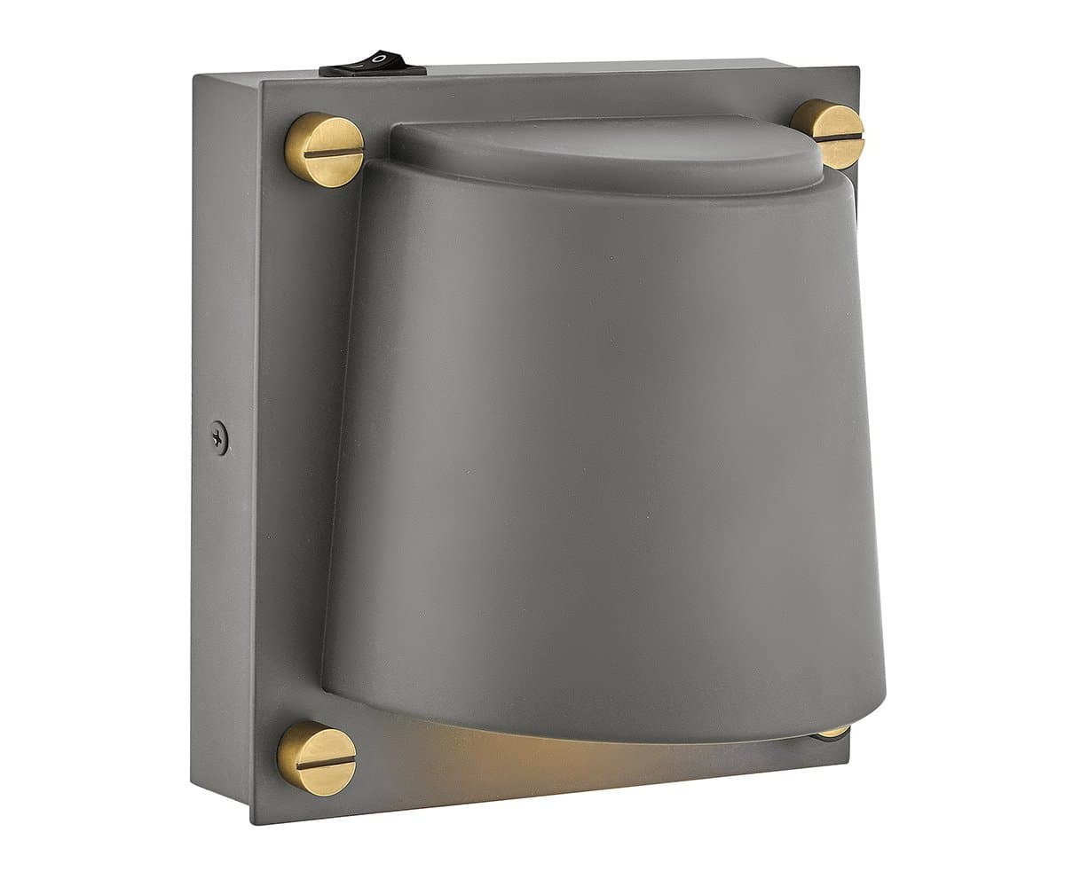 Hinkley | Scout Wall Sconce — Dark Matte Grey