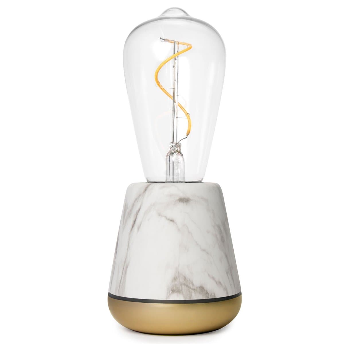 Humble | One Table Lamp — White Marble