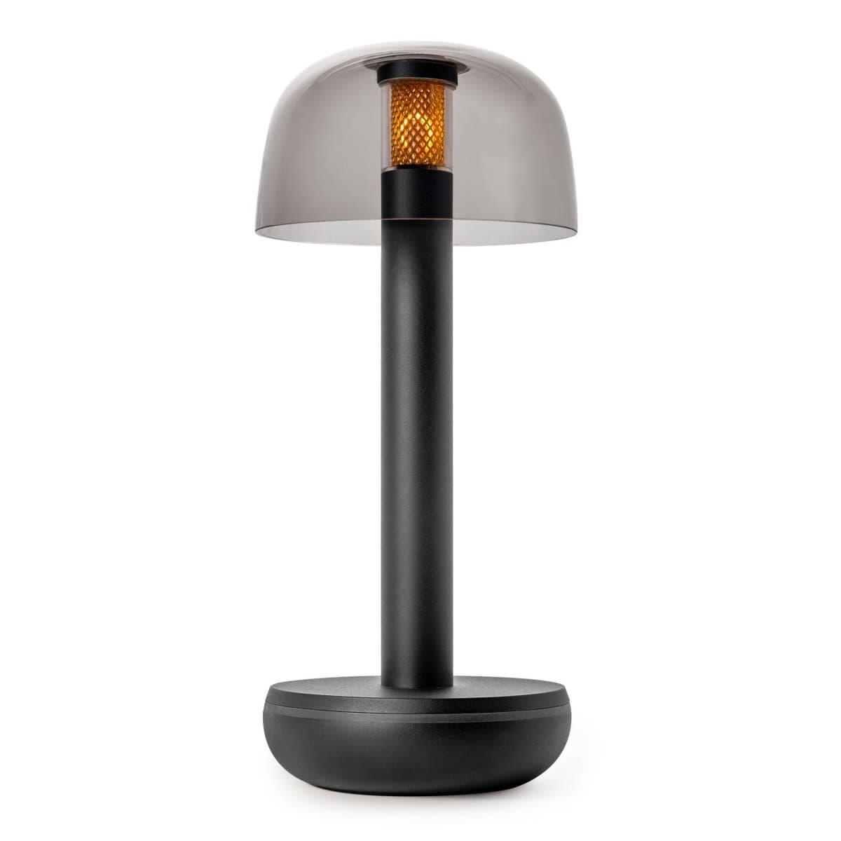Humble | Two LED Table Lamp — Black PC Smoked