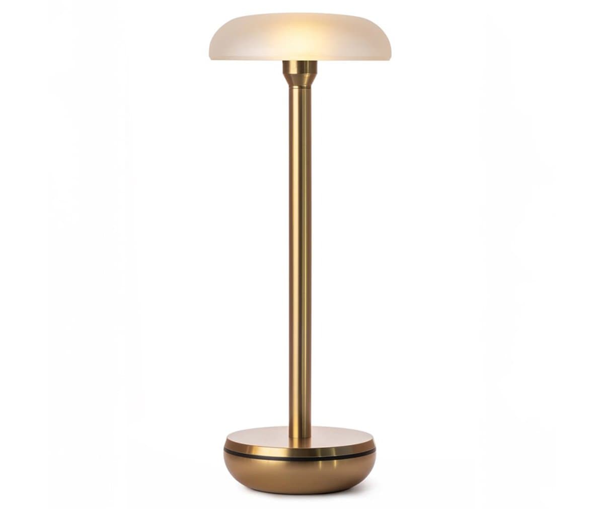Humble | Air Table Lamp — Gold PC Frosted