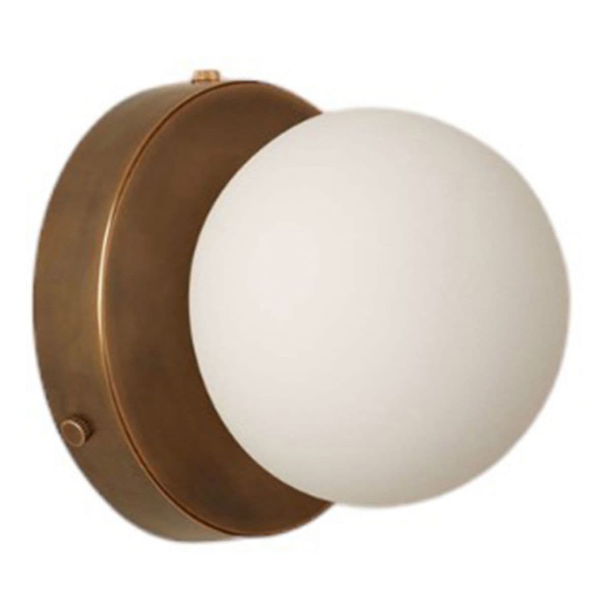 In Common With Orb 4 Surface Wall Sconce — Patina Brass