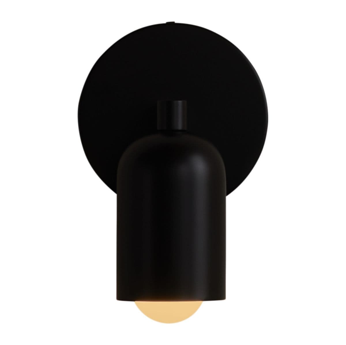 In Common With Fixed Slim Down Wall Sconce — Black