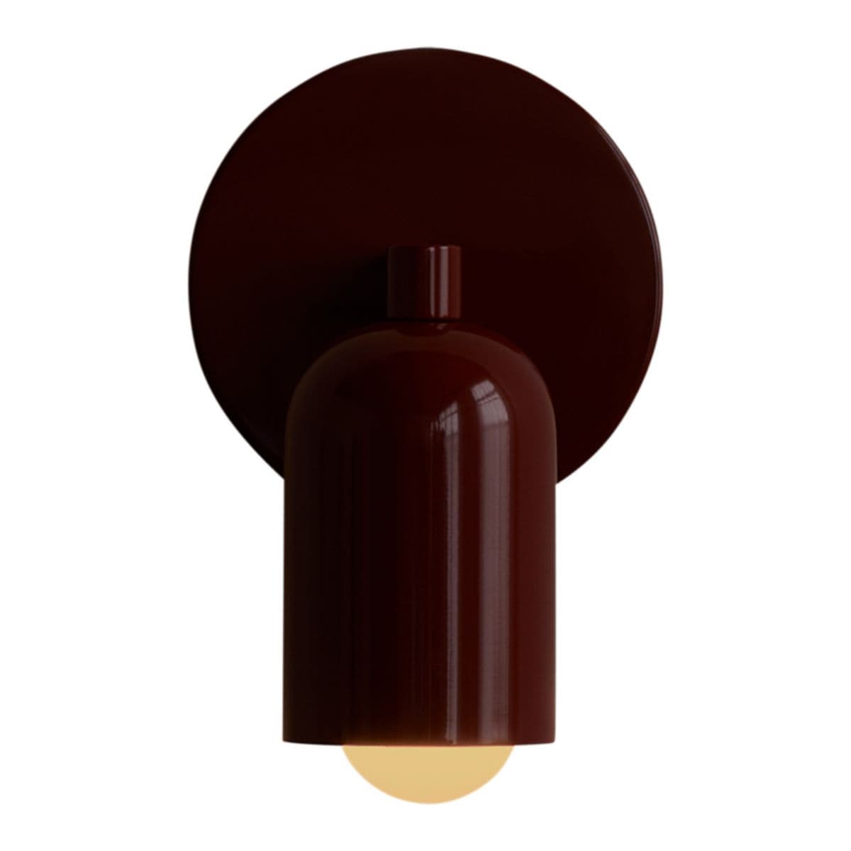 In Common With Fixed Slim Down Wall Sconce — Oxide Red