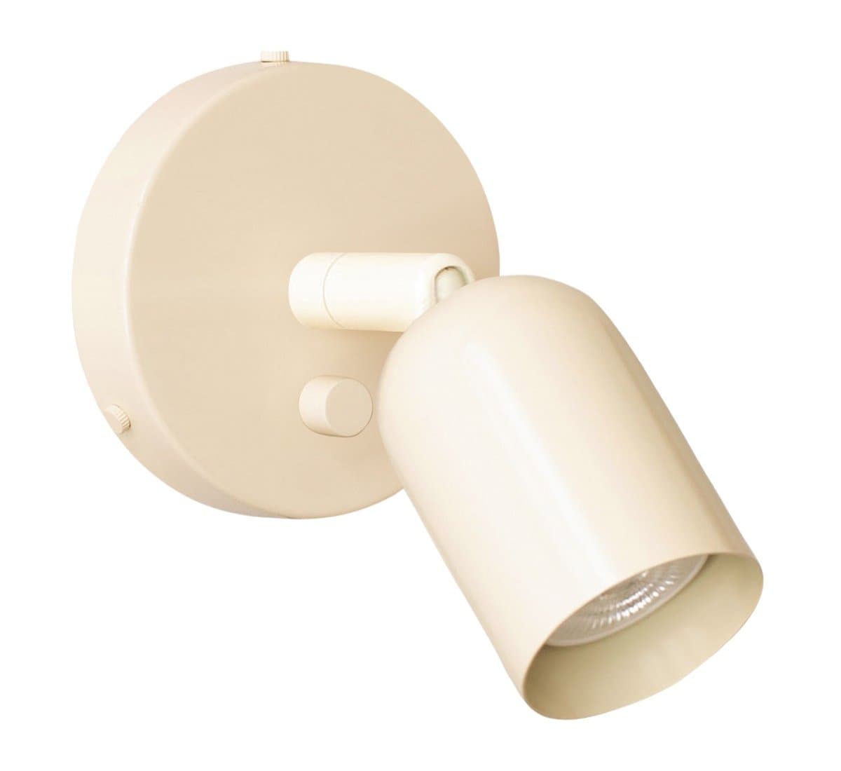 In Common With | Spot Wall Sconce — Bone, Hardwire with Switch