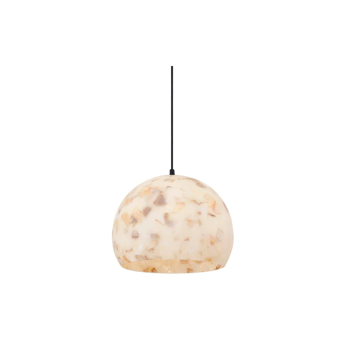 Alabaster Rocks Globe Pendant