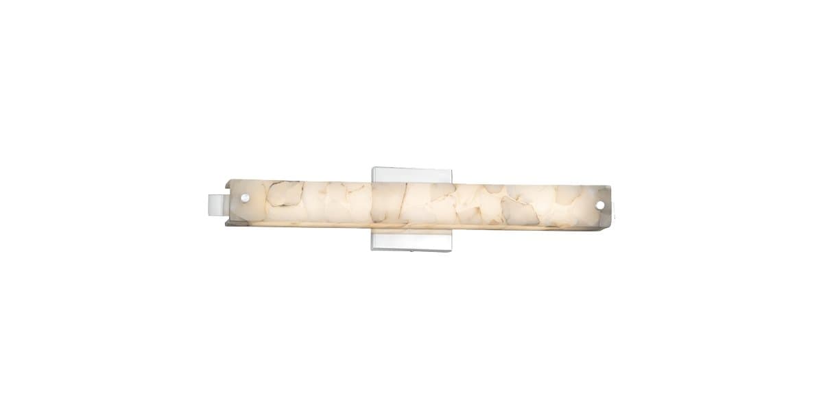 Justice Design Group | Edge Bath Bar — Polished Chrome, 23-Inch