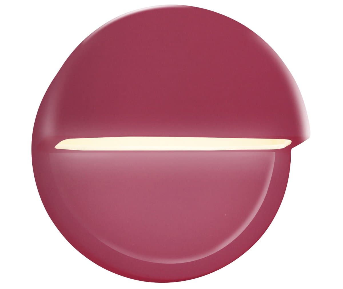 Justice Design Group | Ambiance Dome Closed Top LED Wall Sconce — Cerise