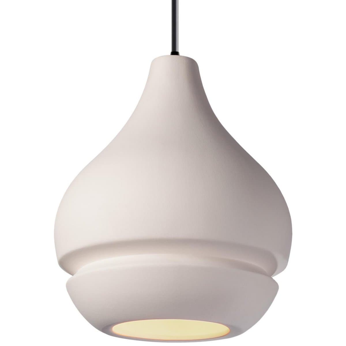 Justice Design Group | Radiance Arabesque Mini Pendant — Pewter Green Hardware, Antique Brass, Replaceable Bulb