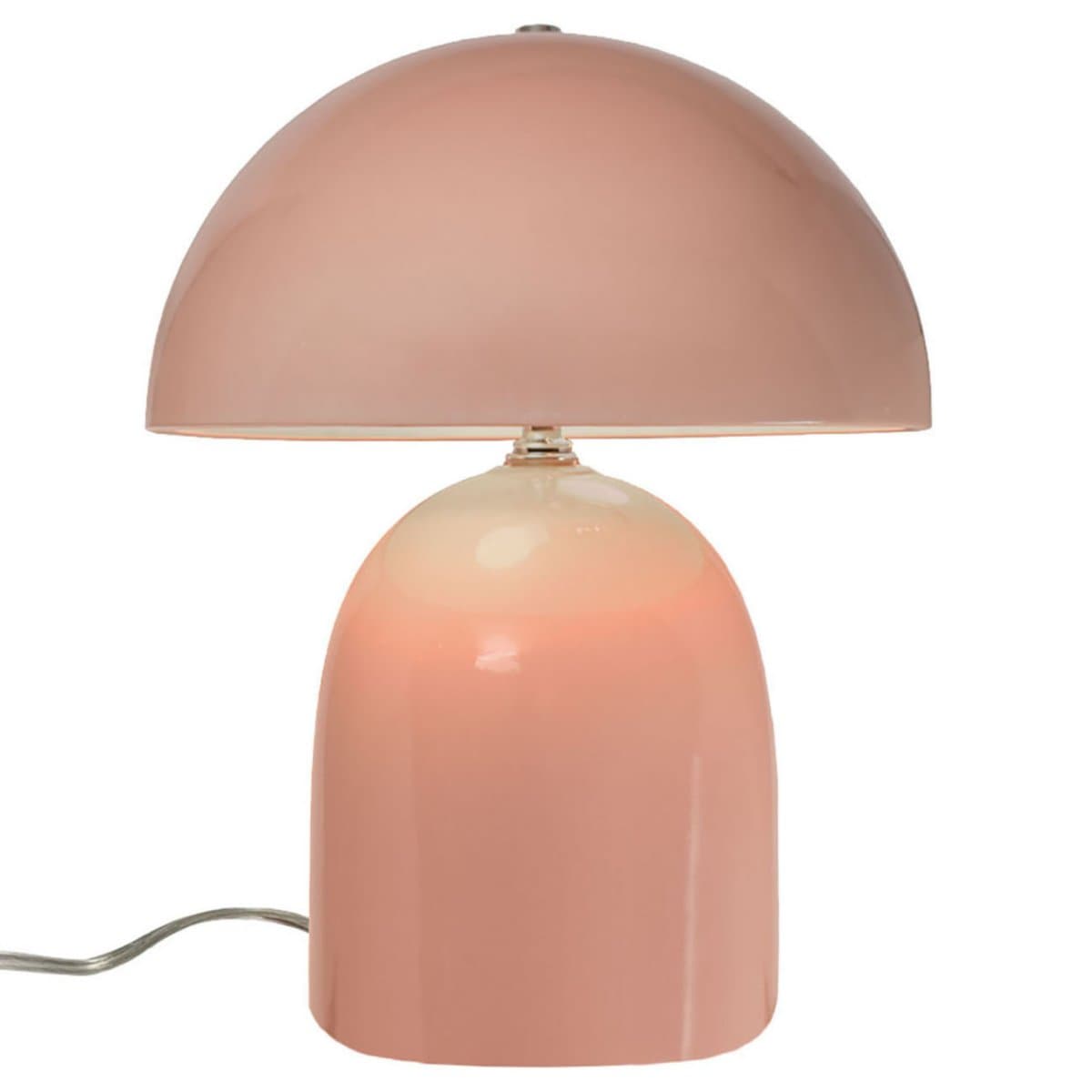 Justice Design Group Kava Table Lamp — Gloss Blush, Short