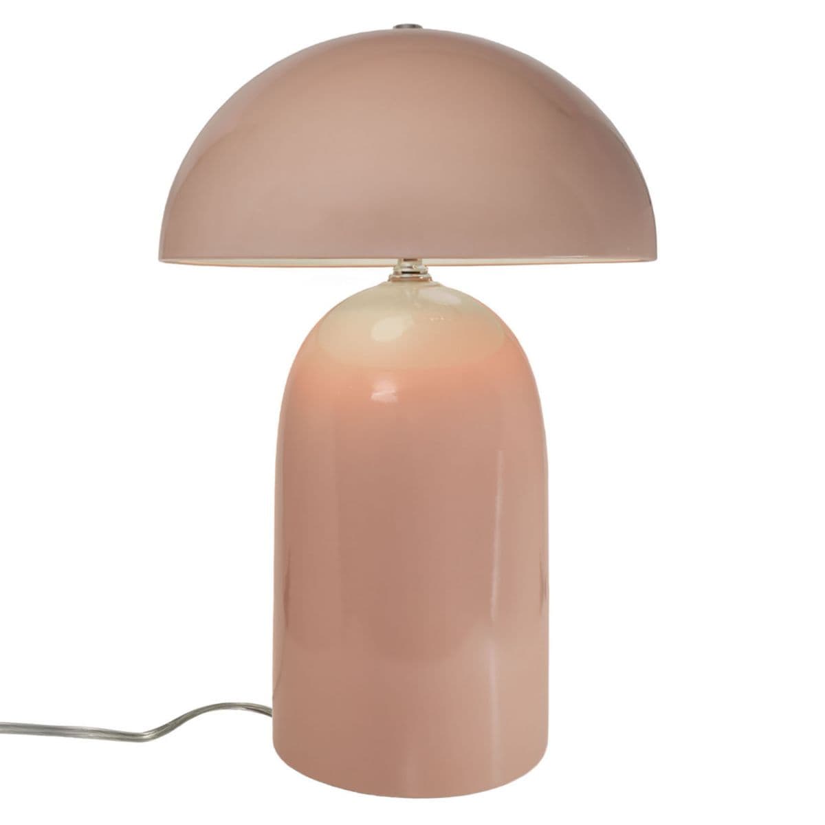 Justice Design Group Kava Table Lamp — Gloss Blush, Tall