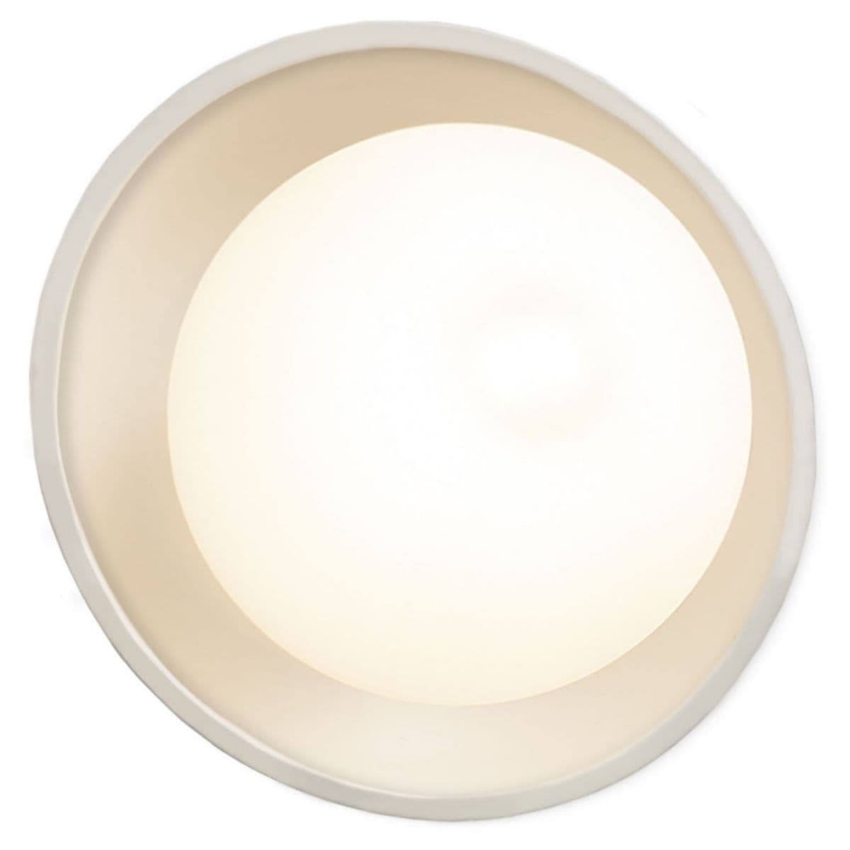 Justice Design Group | Mini Coupe Wall Sconce — Matte White