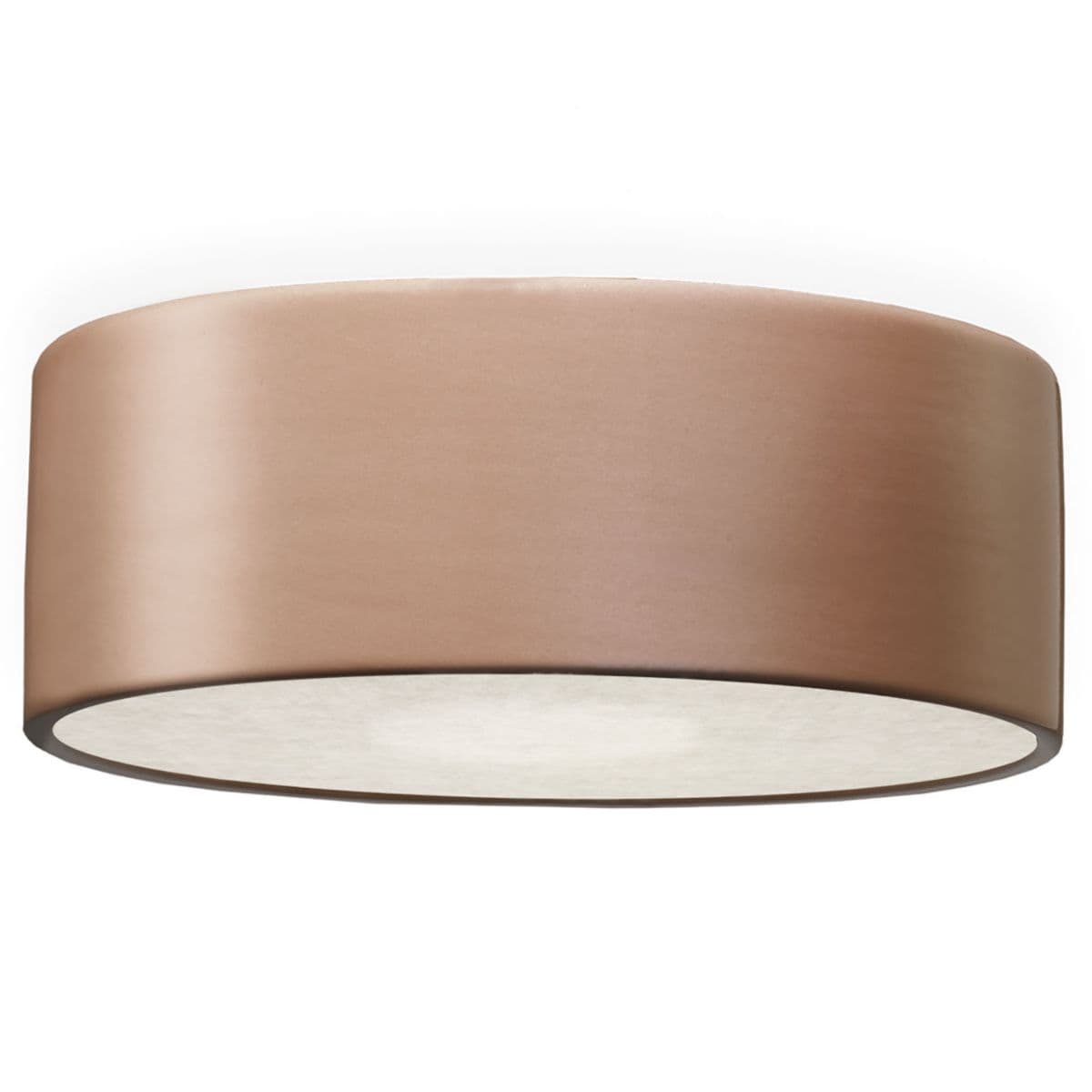 Justice Design Group | Short Round LED Flushmount — Gloss Blush
