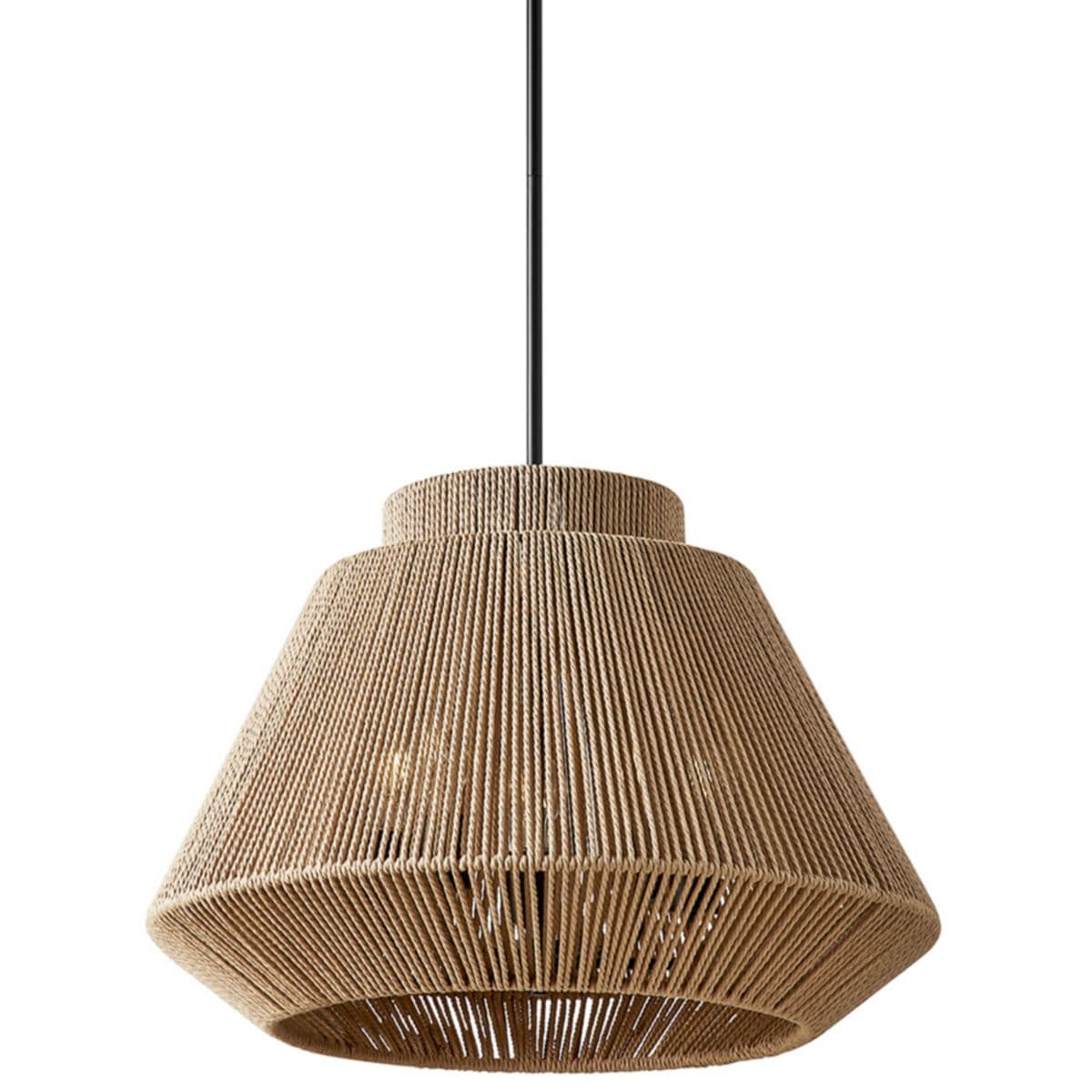 Justice Design Group | Nido Pendant — Matte Black, Large