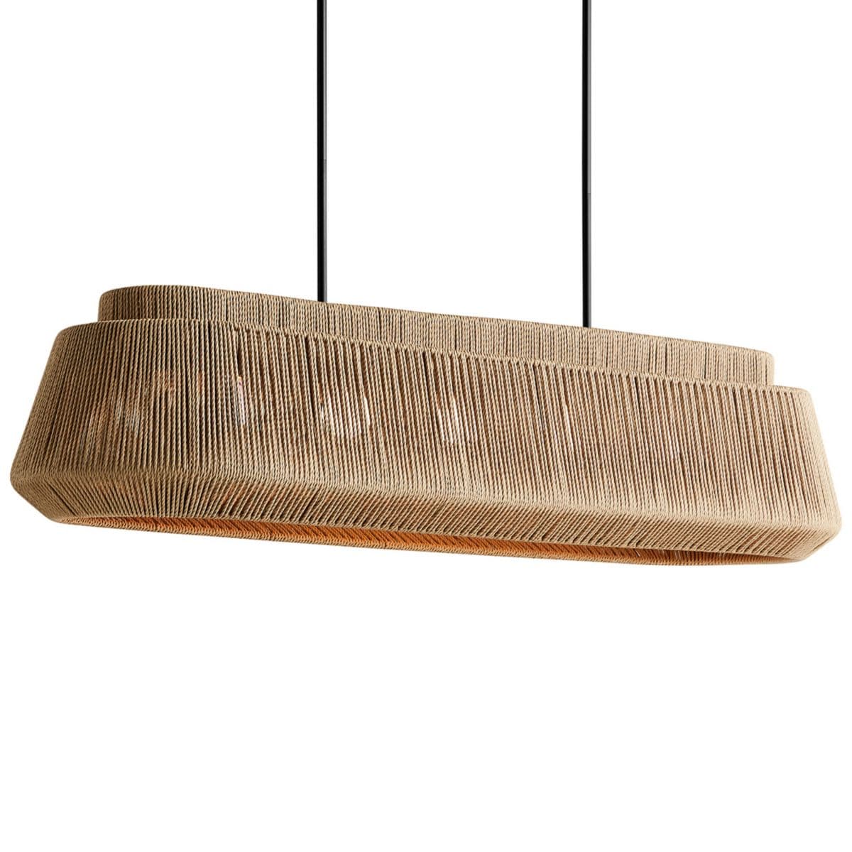 Justice Design Group Nido Linear Suspension — Matte Black