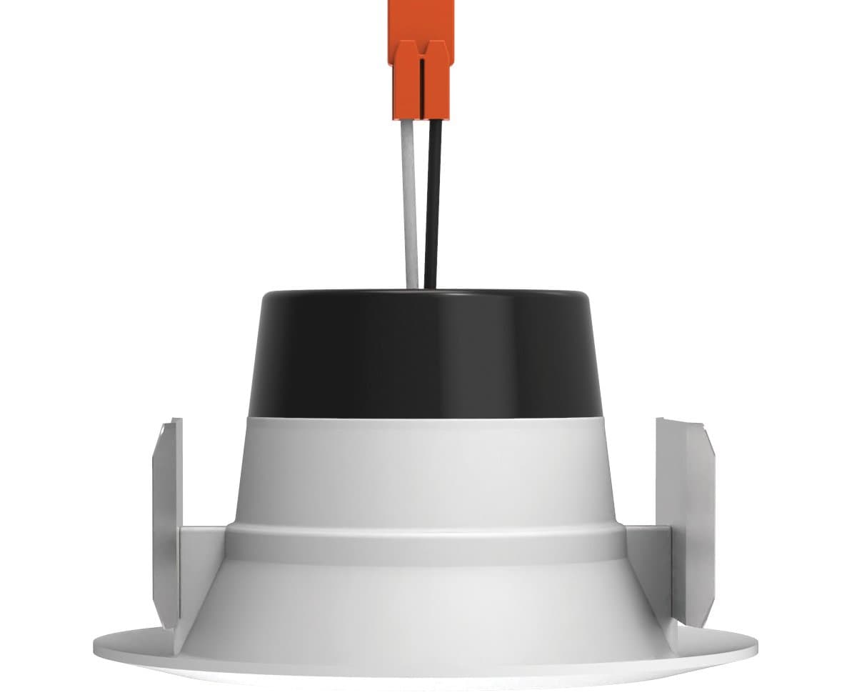Juno | LED Wet Location 4in Round Baffle Retrofit Downlight — 4 in - alternate view