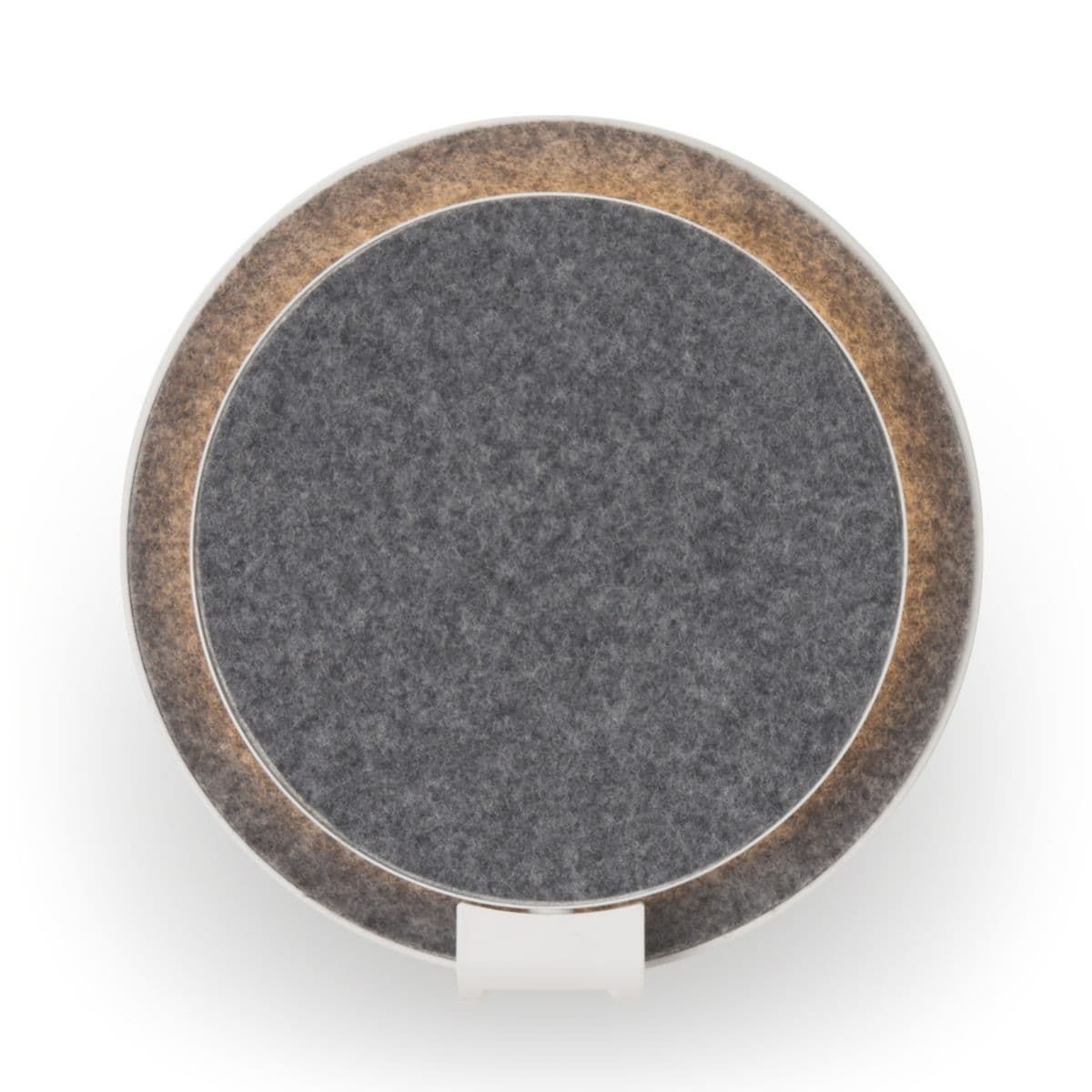 Koncept | Gravy LED Wall Sconce — Matte White, Oxford (Felt), Plugged In