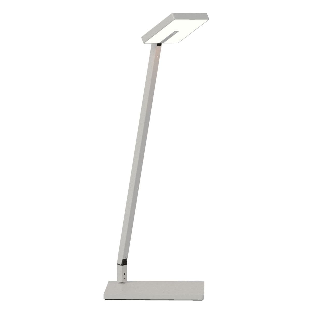 Koncept | Focaccia Solo LED Desk Lamp — Silver, Table Base/USB-C port