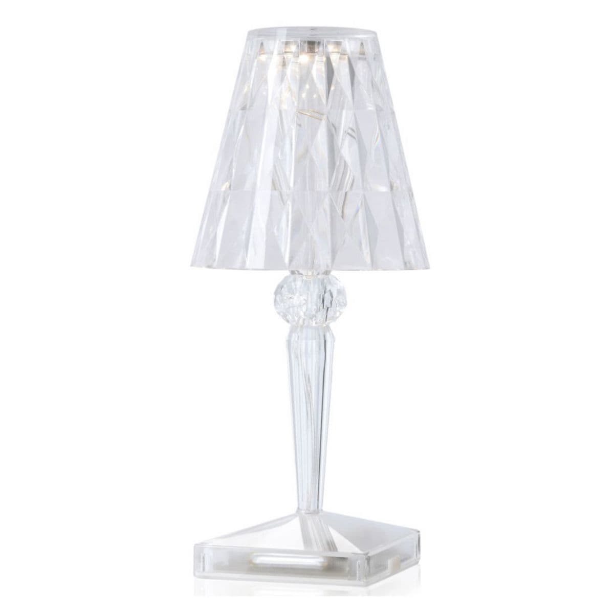 Kartell | Battery LED Table Lamp — Crystal