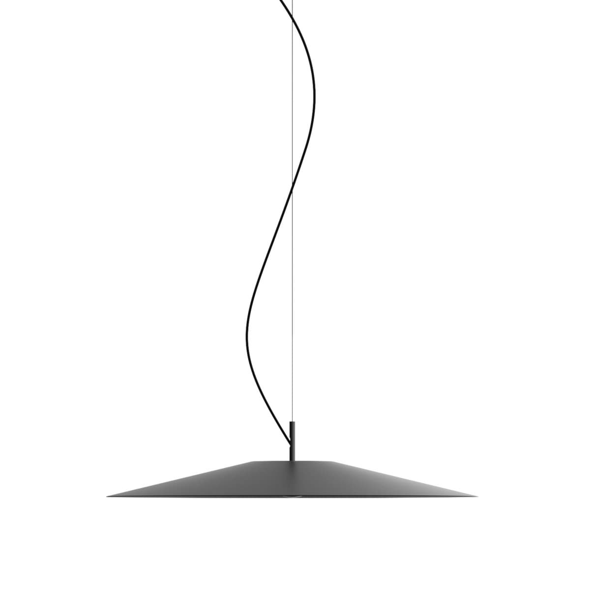 Luceplan | Koine LED Pendant — Black, 14.5 In