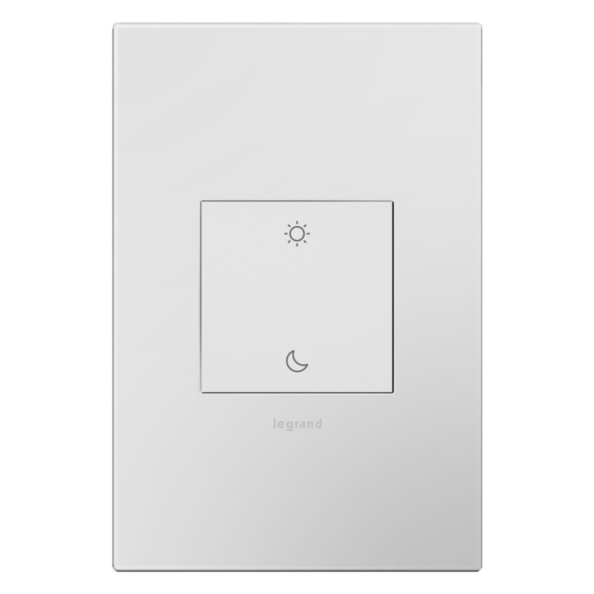 Legrand Adorne | adorne Sleep/Wake Wireless Smart Switch with Netatmo — White
