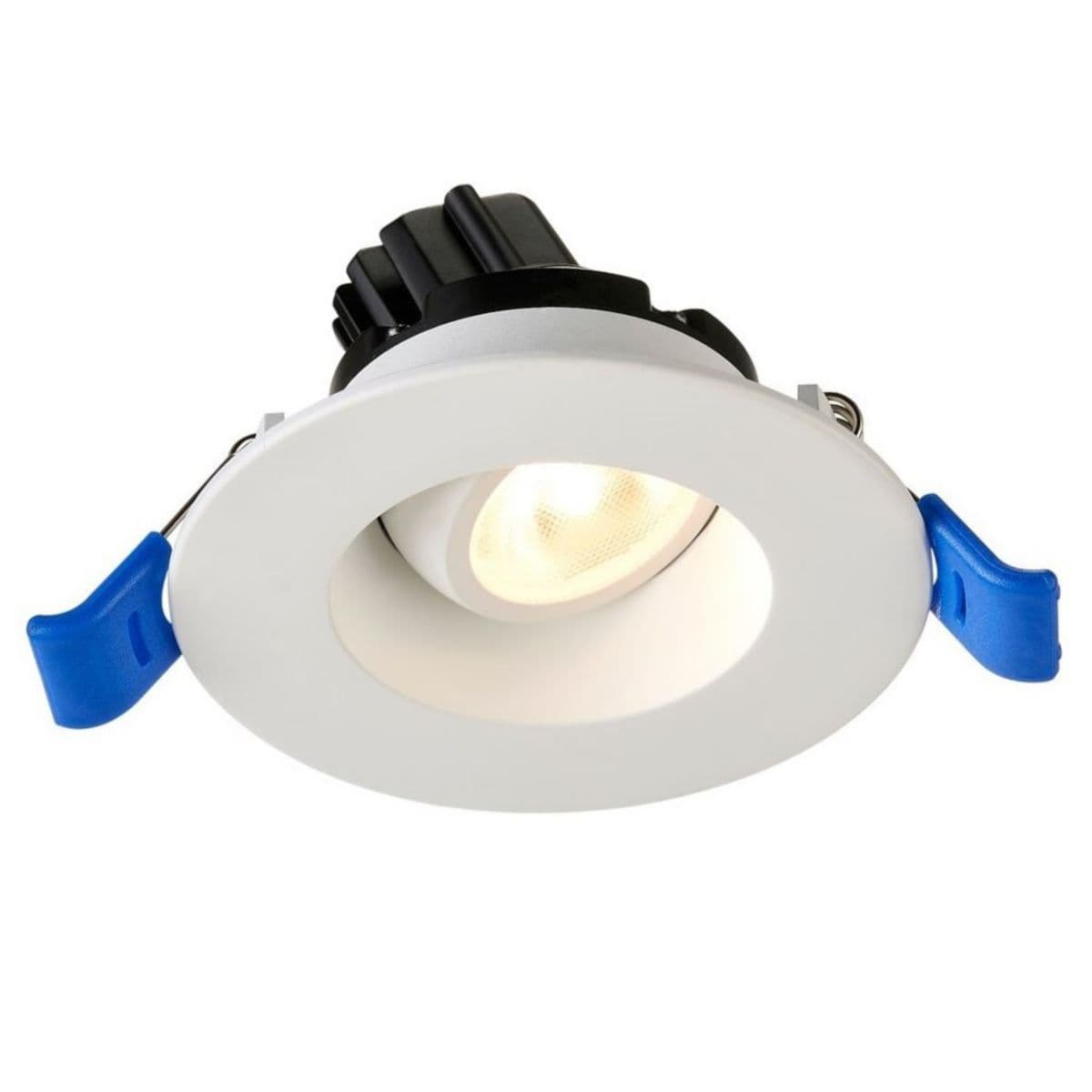 Lotus LED Lights | 2 Inch Round Gimball LED Regressed Trim — White
