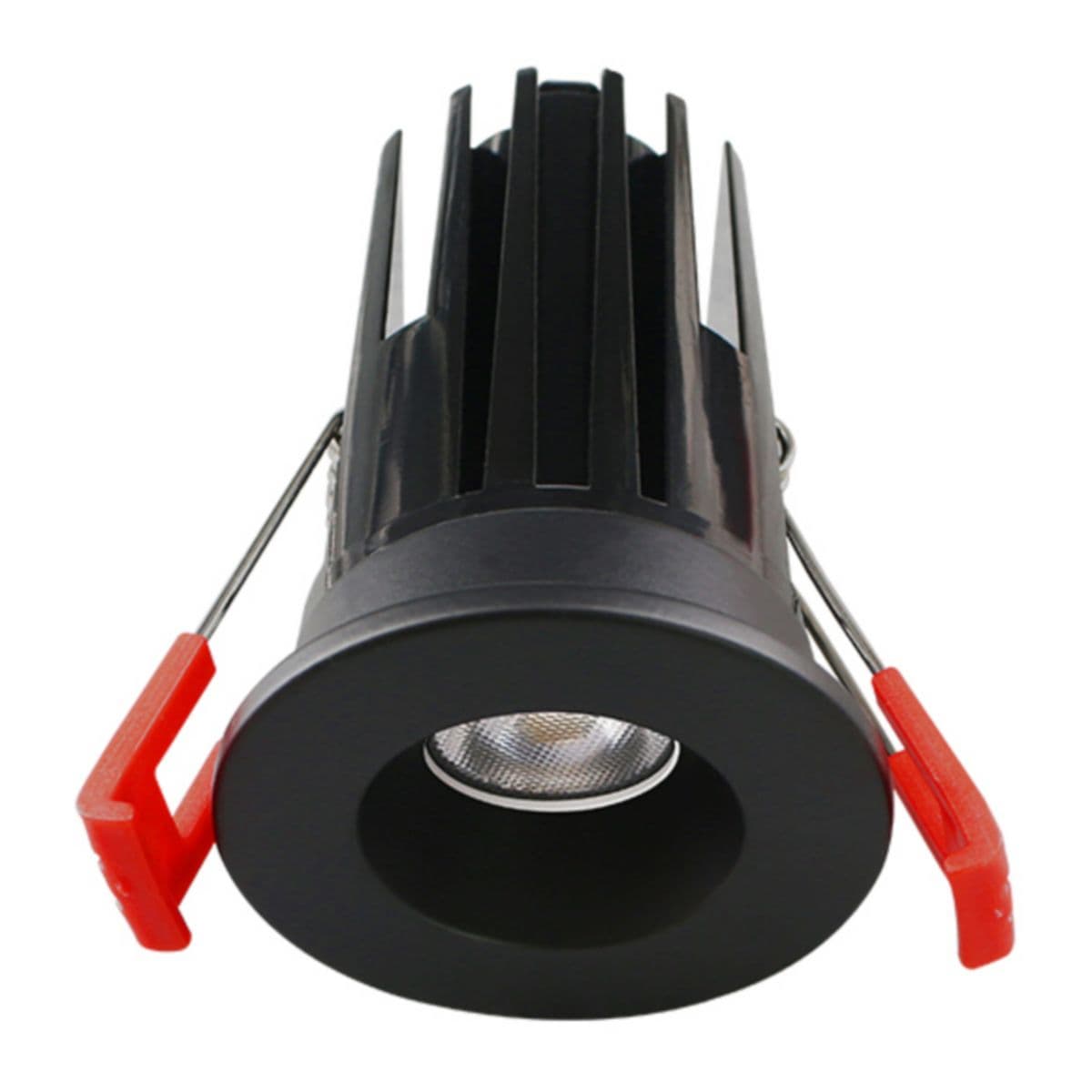 Lotus LED Lights | Recessed 2-Inch 5-CCT LED Round Trim with Integral Driver — Black