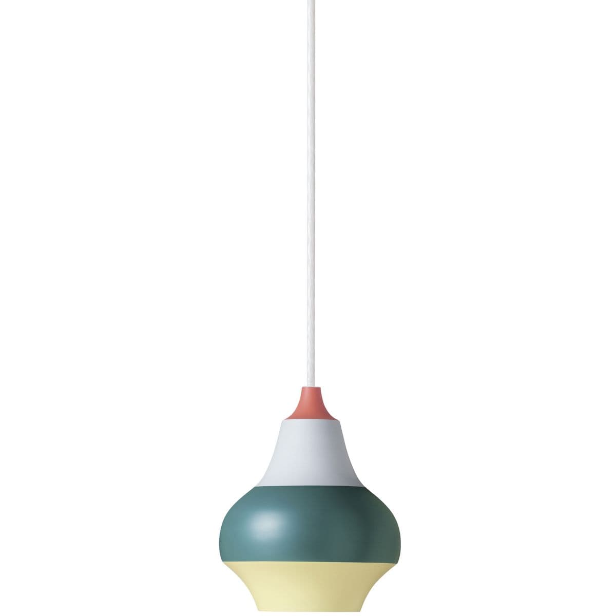 Louis Poulsen Cirque Pendant Light — Red Top, Small