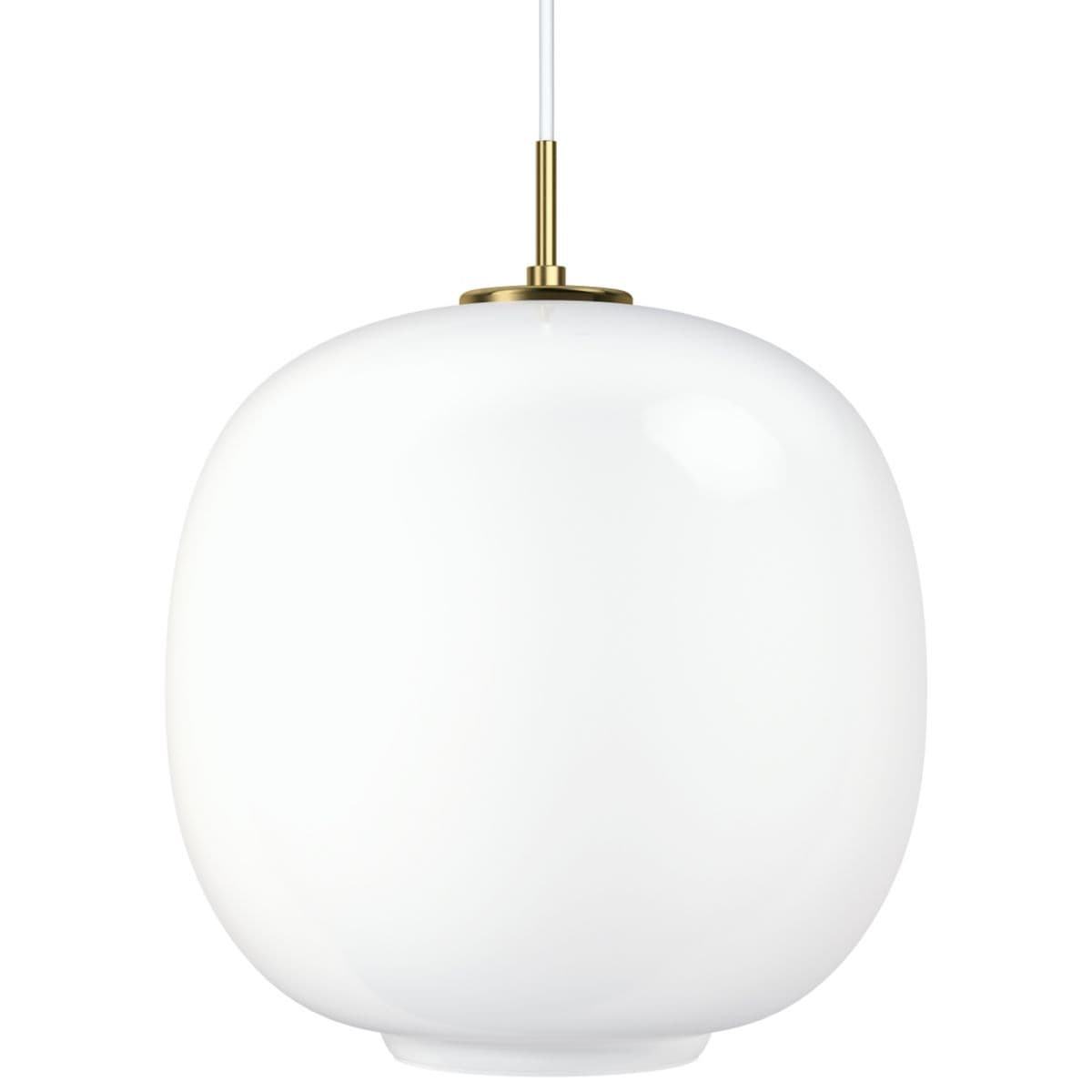 Louis Poulsen | VL45 Radiohus Pendant — Opal, Large, LED 3000K, Fwd Phase