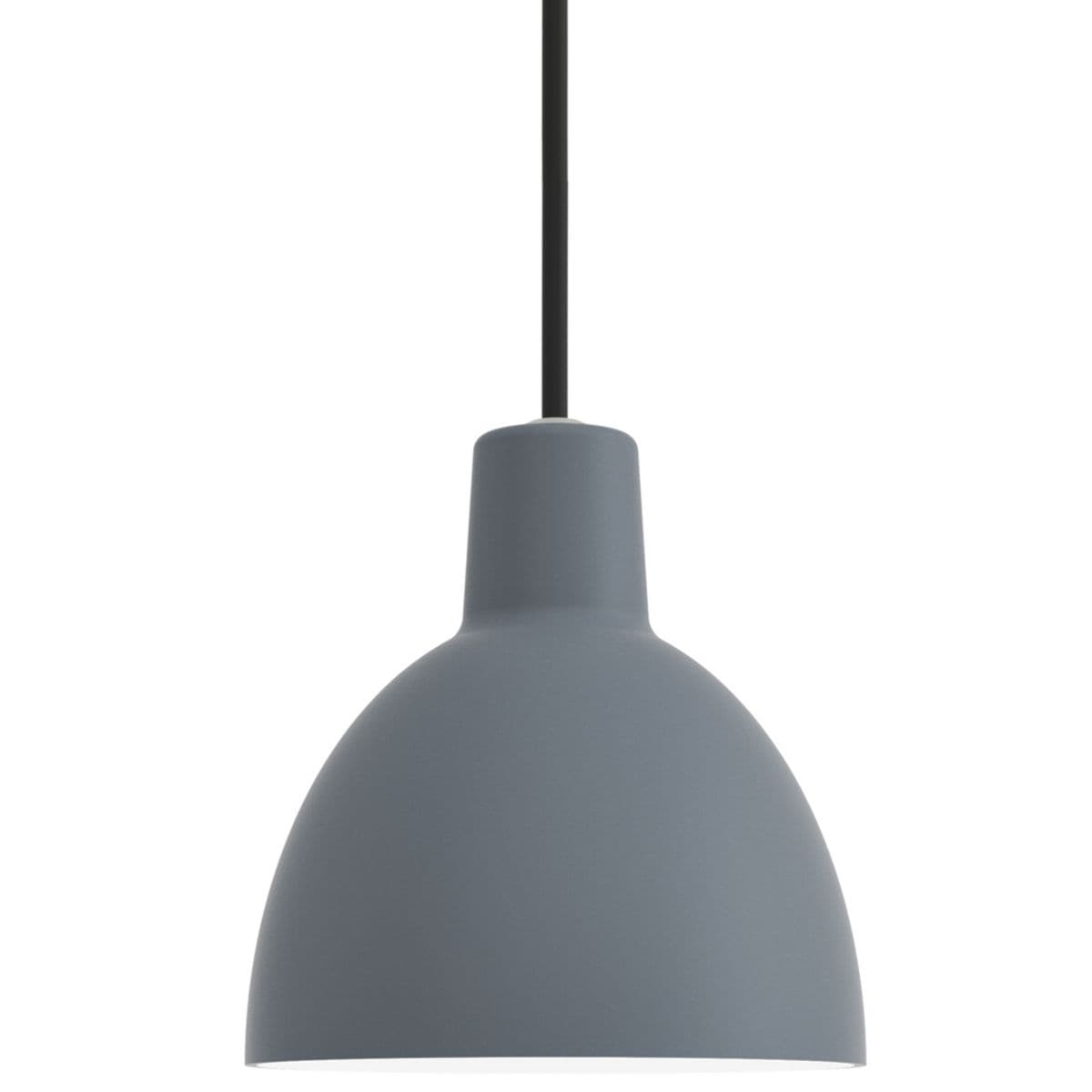 Louis Poulsen Toldbod Cone Pendant — Blue Grey, 5 in