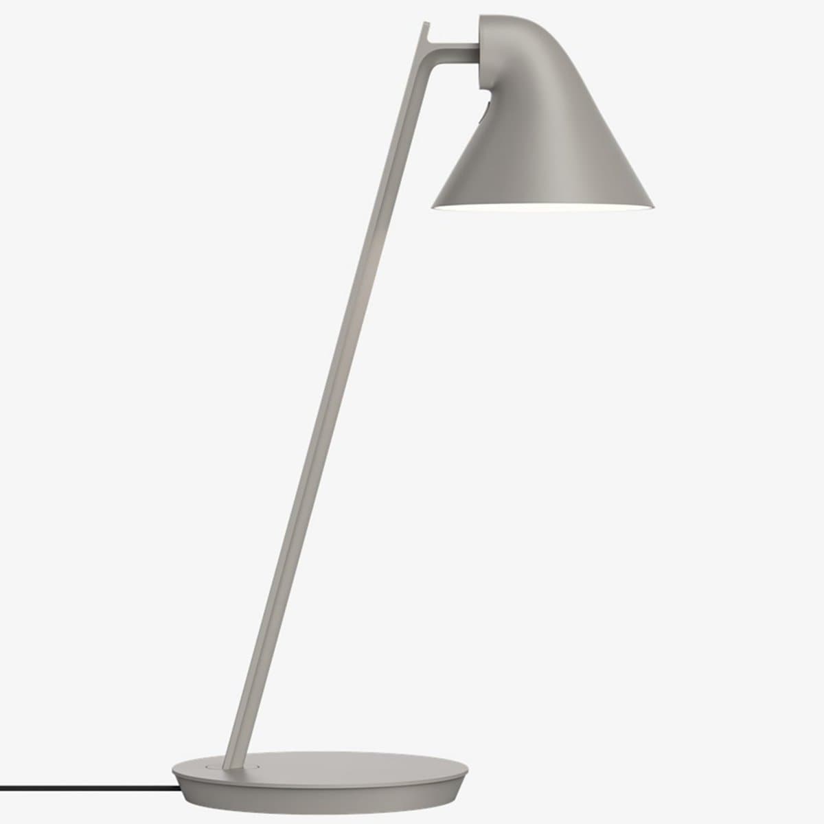 Louis Poulsen | NJP Mini LED Task Lamp — Light Aluminum Grey