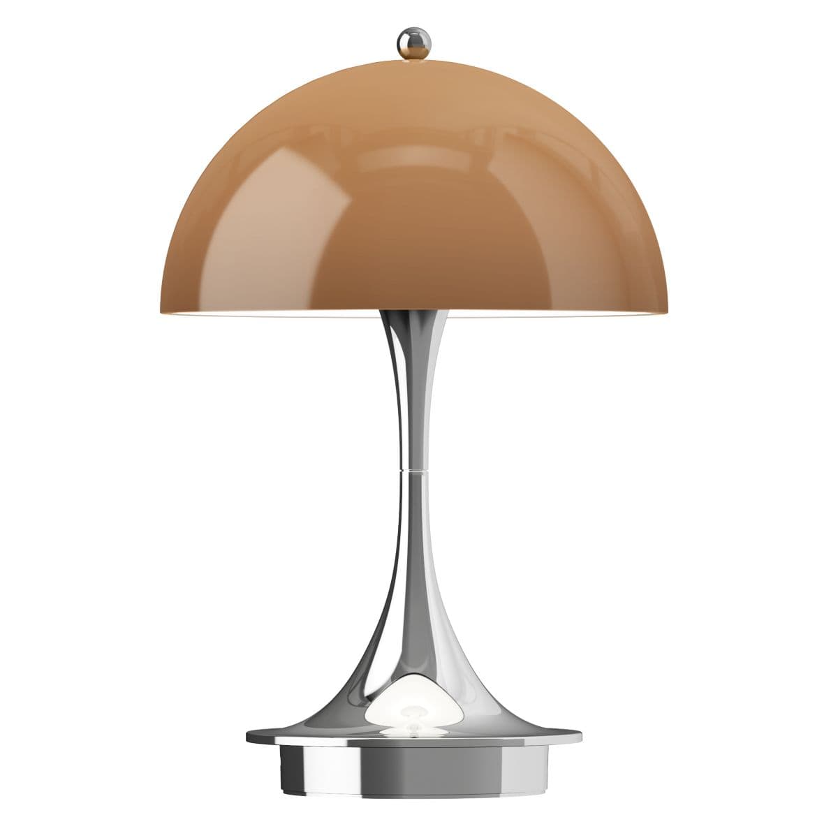 Louis Poulsen | Panthella The Original Portable LED Table Lamp by Louis Poul — Brown, 9.5 Inch