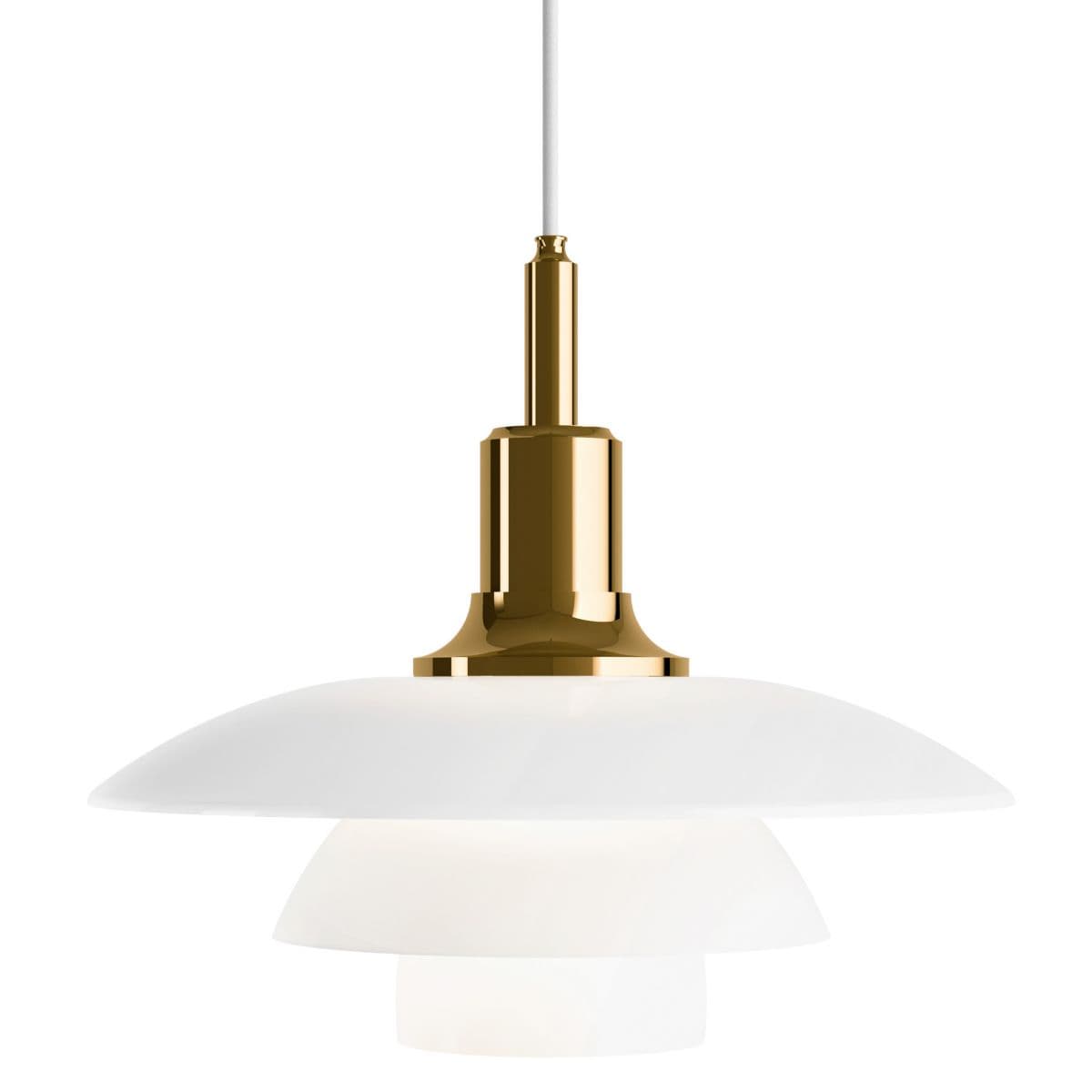 Louis Poulsen | PH 3 1/2 - 3 Pendant Light — Brass