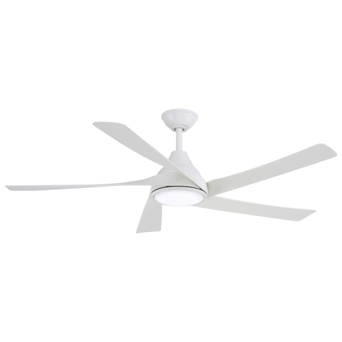Minka Aire Fans Transonic Led Ceiling Fan — Flat White