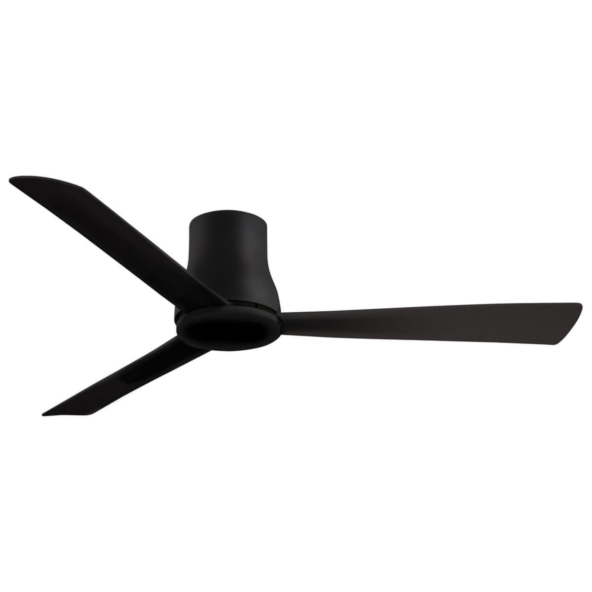Minka Aire Fans | Simple Flushmount Outdoor Ceiling Fan — Coal, 52 in
