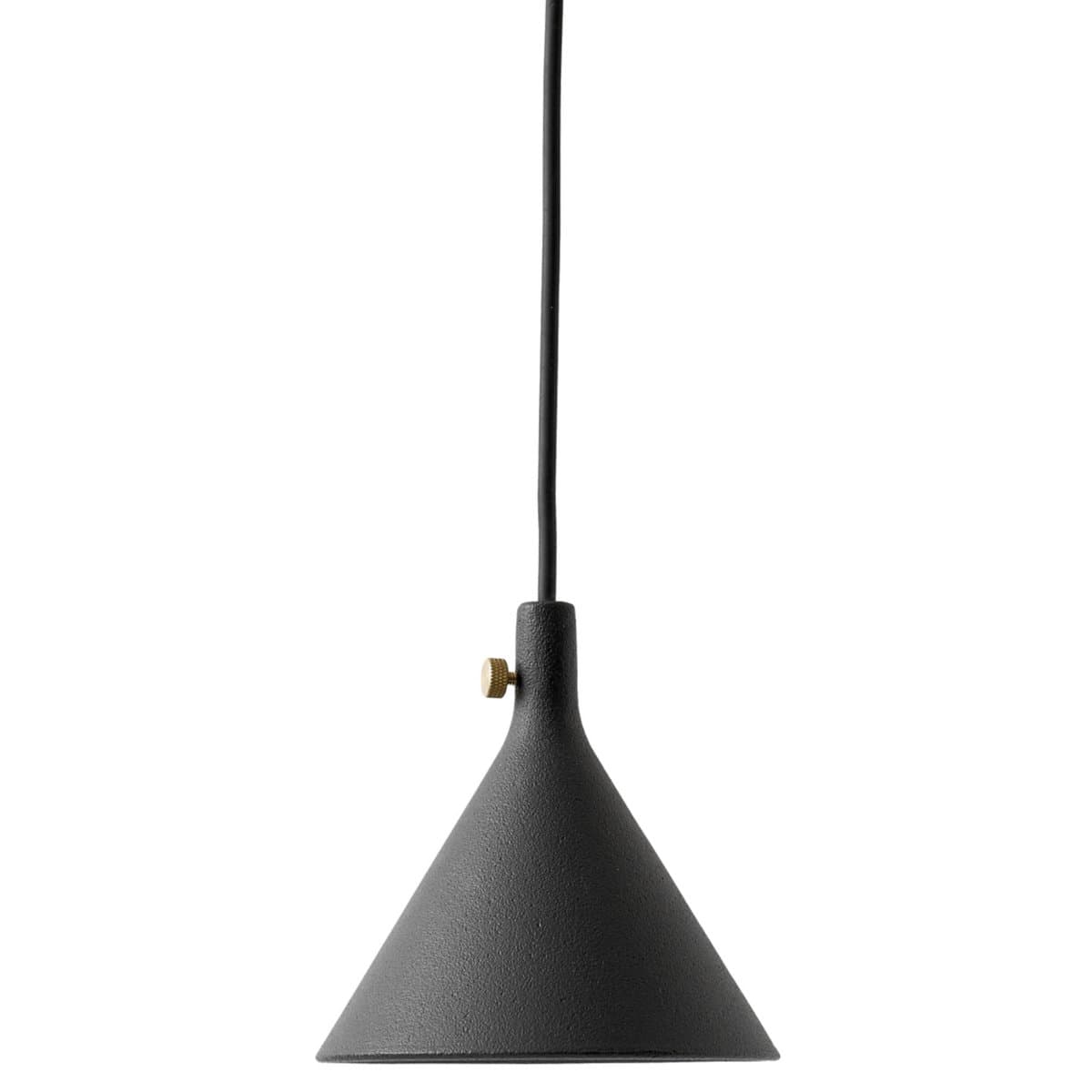 Audo Copenhagen | Cast Conical Mini Pendant — Black