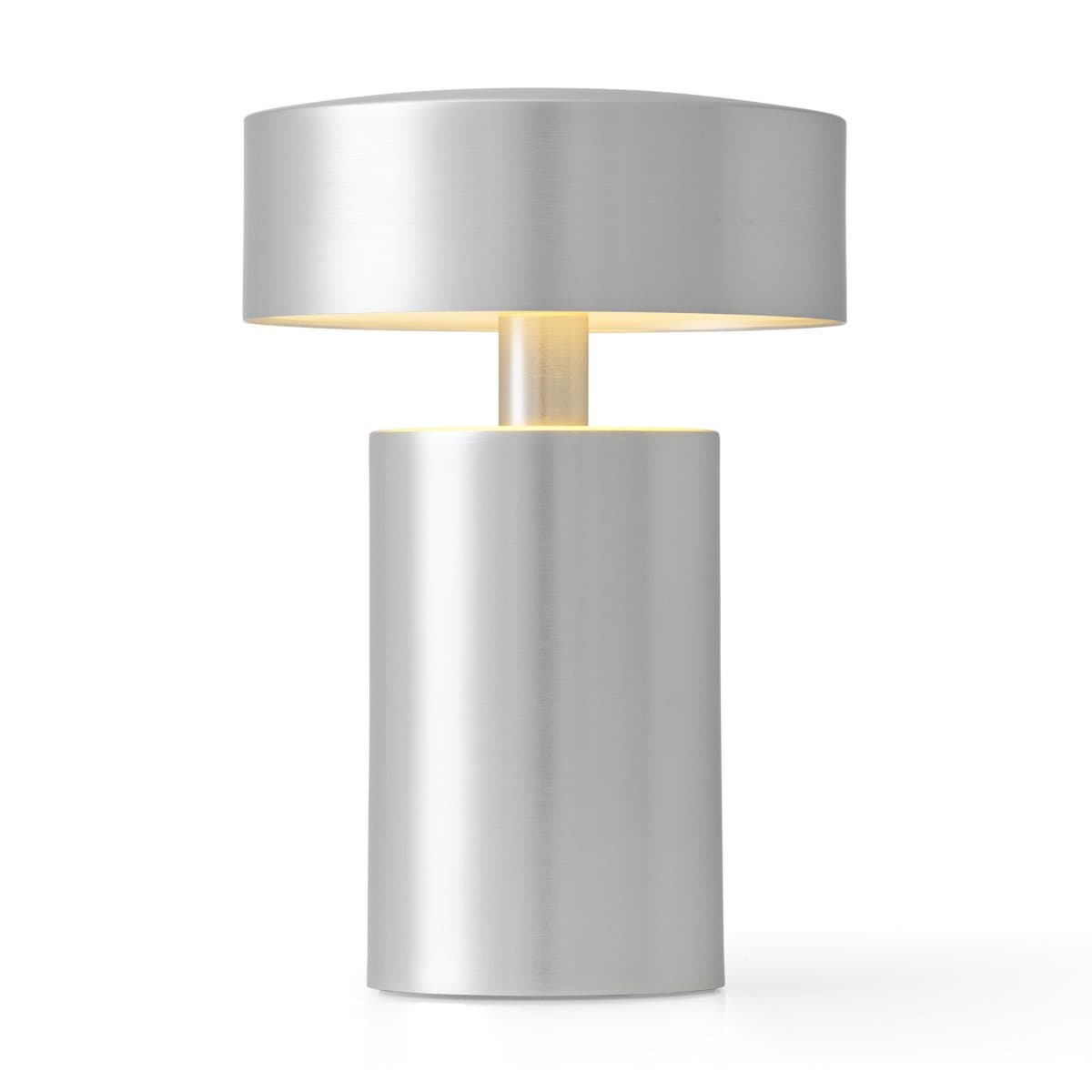 Audo Copenhagen | Column Rechargeable Table Lamp — Brushed Aluminum
