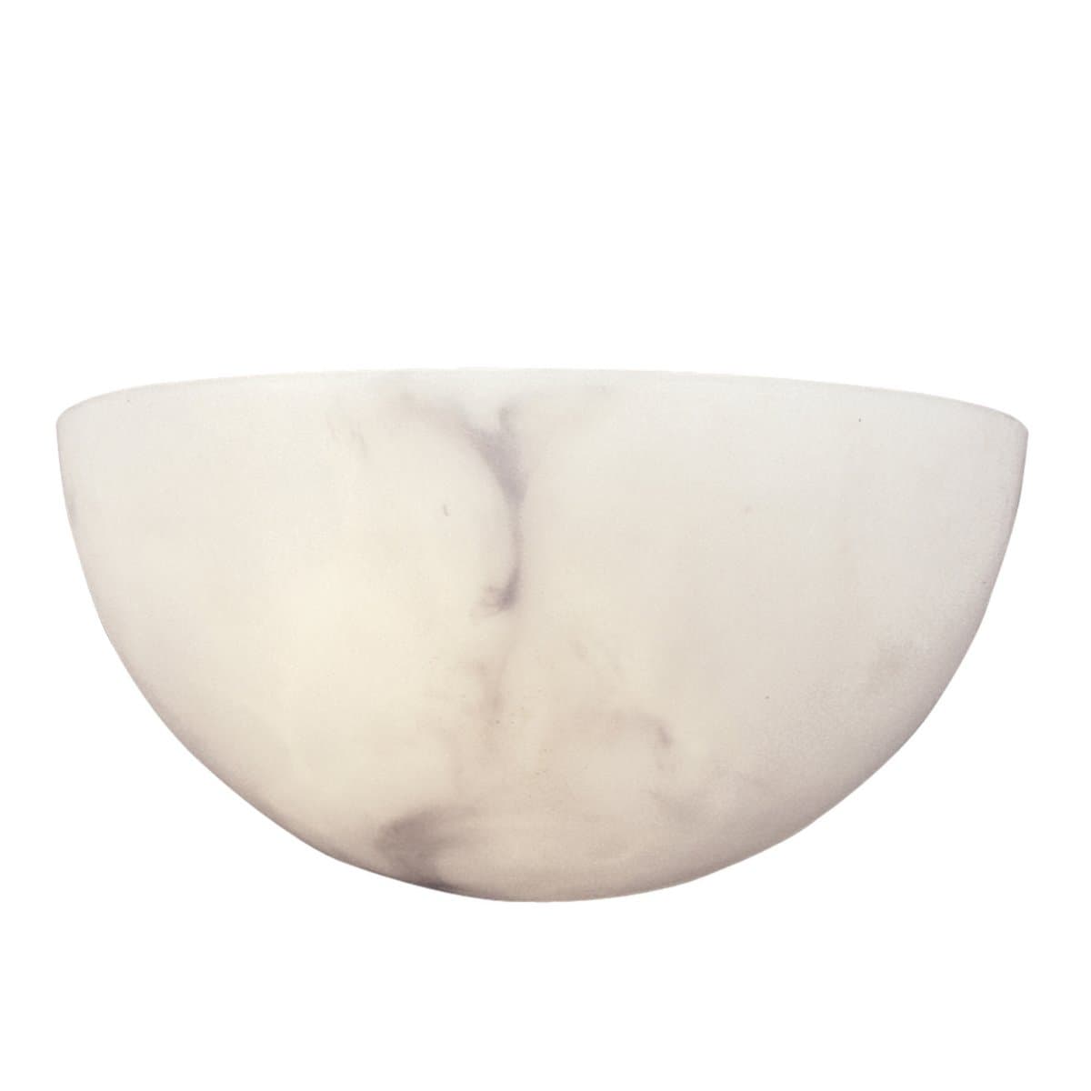 Metropolitan Lighting | Andalucia Bowl Wall Sconce — Alabaster Dust