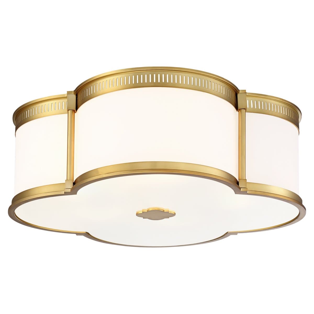 Minka-Lavery | 824 LED Flushmount — Liberty Gold, Large