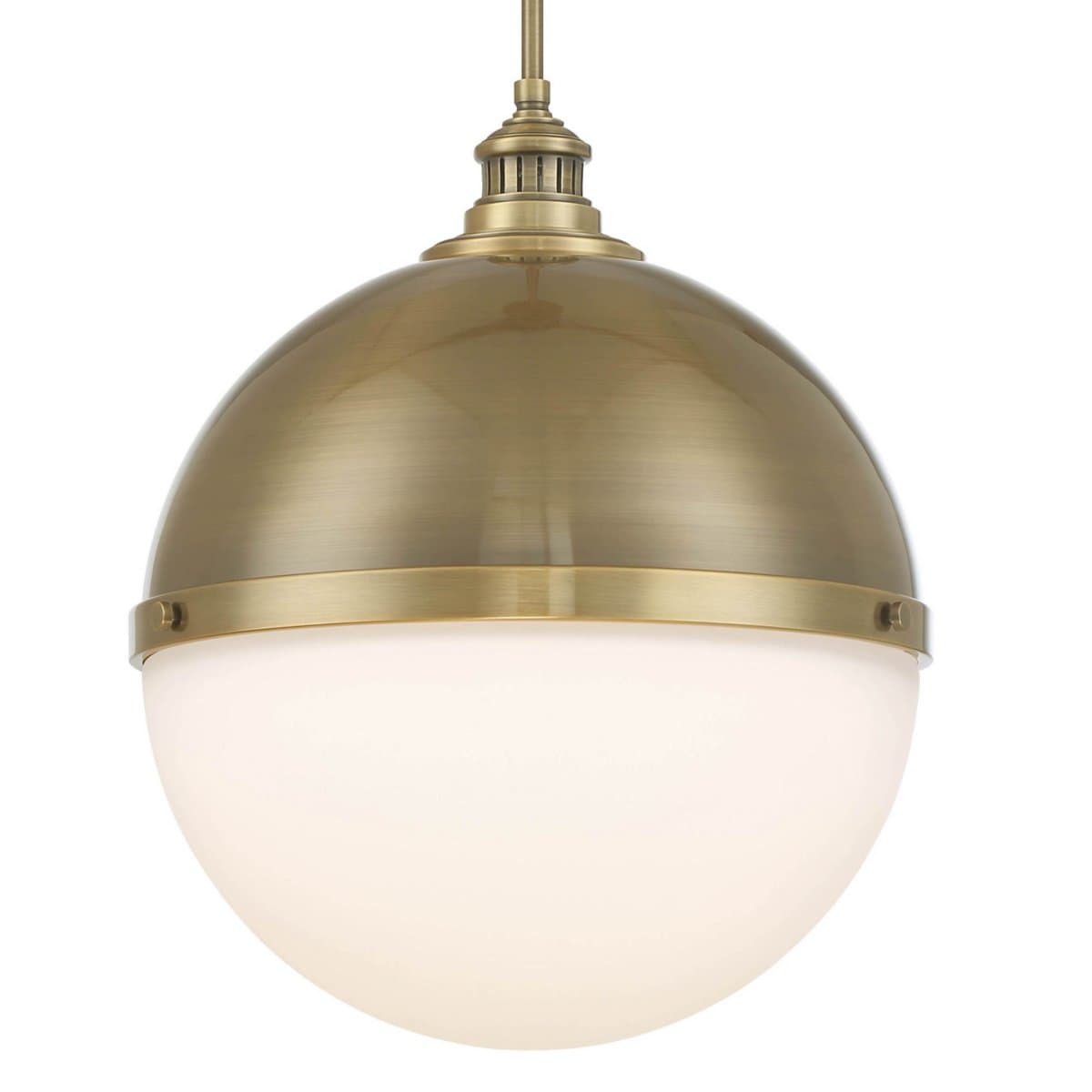 Minka-Lavery | Vorey Outdoor Pendant — Oxidized Aged Brass, Large