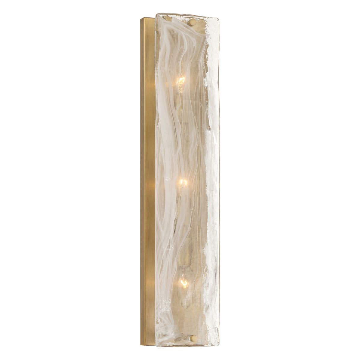 Minka-Lavery | Veil Vanity Light — Legacy Brass