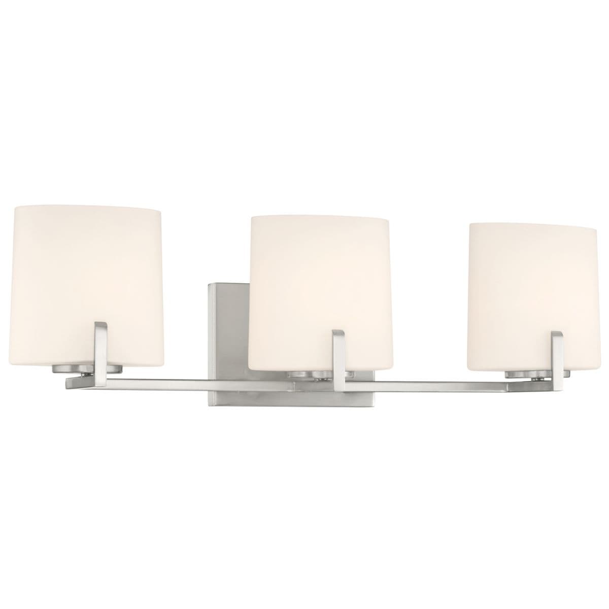 Minka-Lavery Mirelle Vanity Light — Brushed Nickel, 3