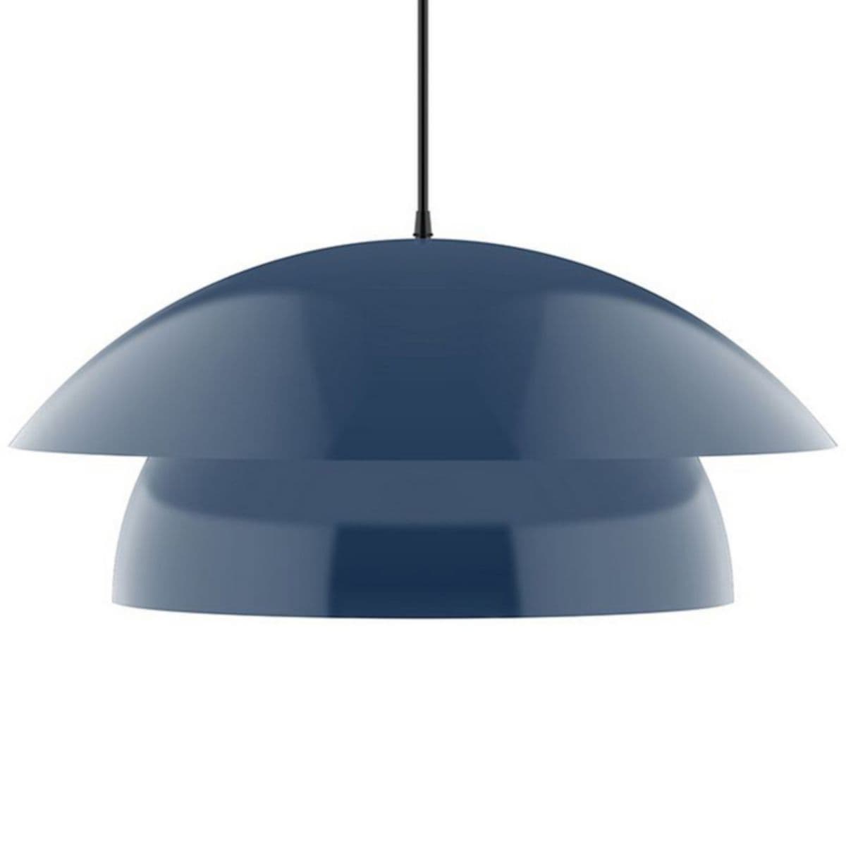 Alder & Ore Erin Pendant — Navy, 24 Inch