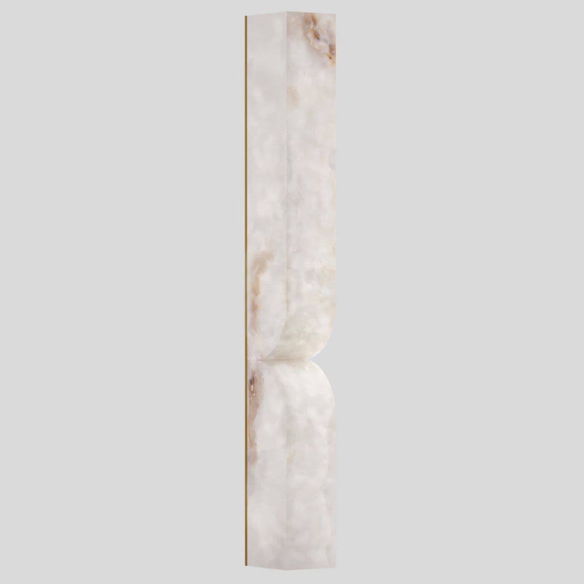 Matthew McCormick Studio Labra Led Wall Sconce — Brushed Brass, Tall