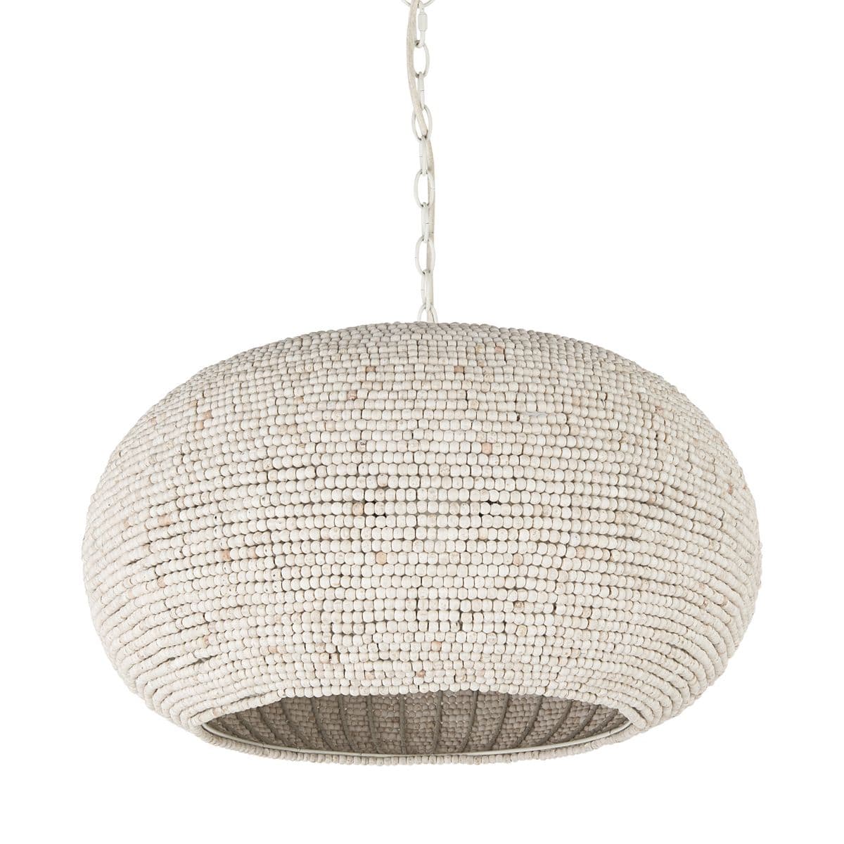 Mercana Theta Chandelier — Whitewashed