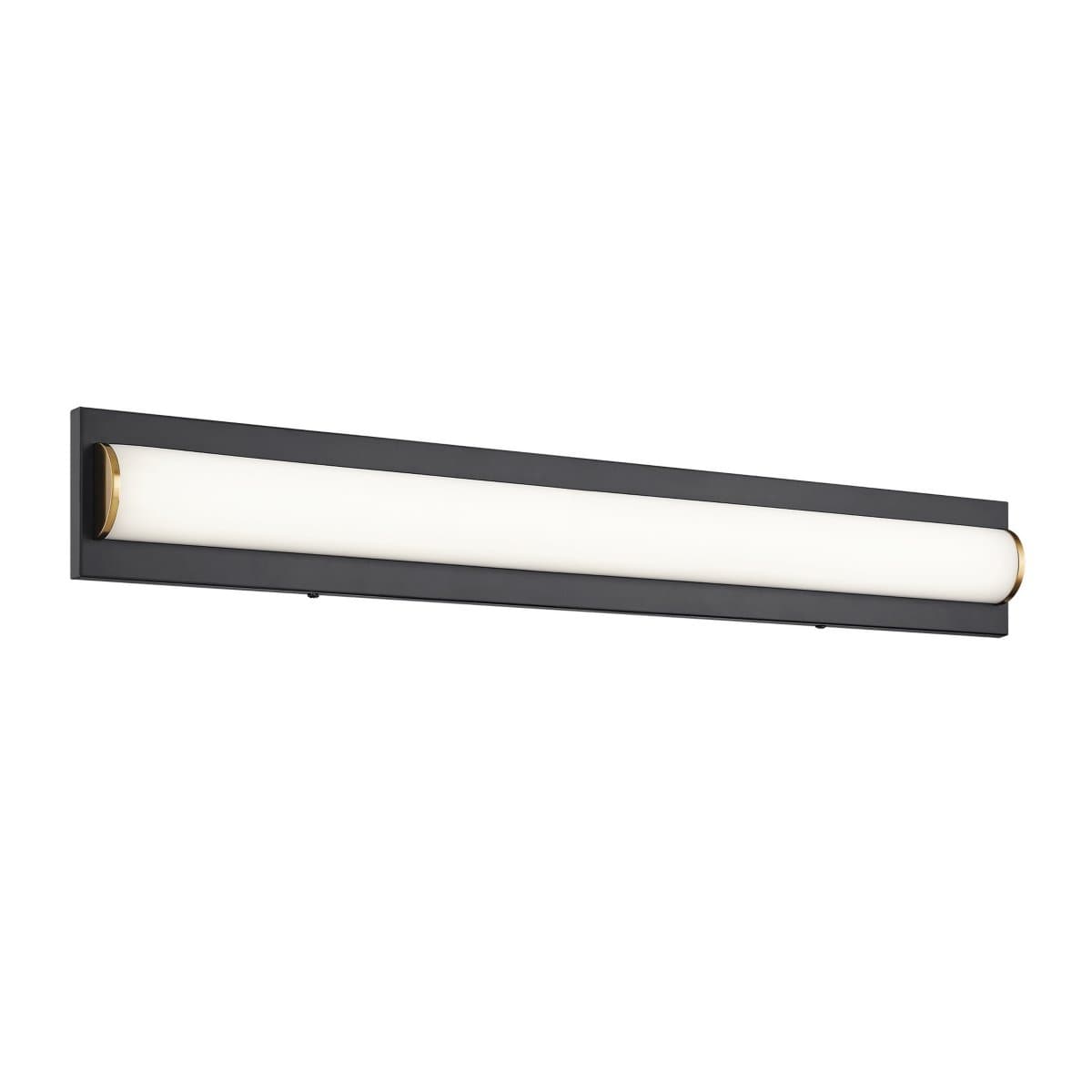 Huxe | Esmeralda LED Bath Bar — Black, 34 in