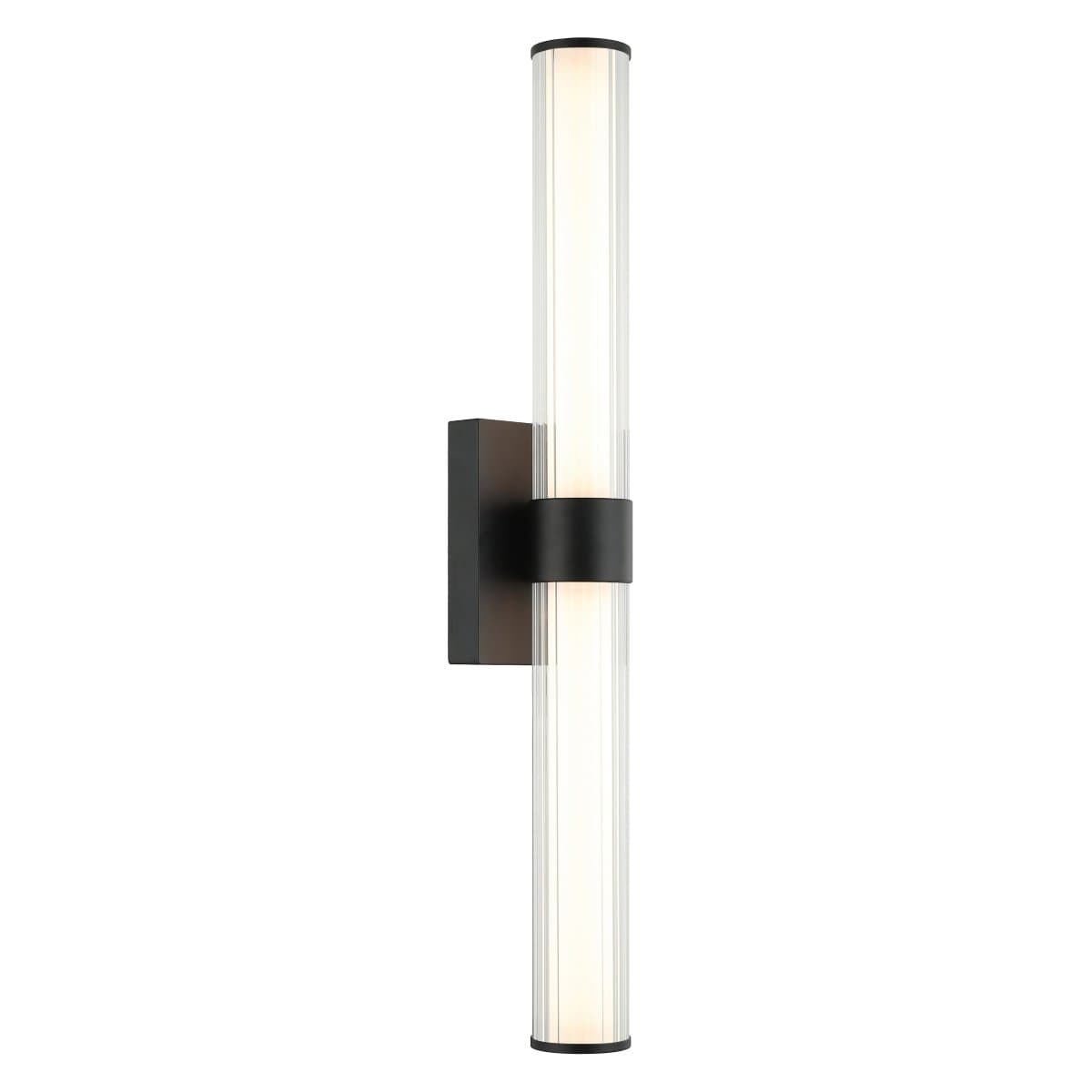Huxe | Arwen 2-Light LED Vanity Light — Black, Medium