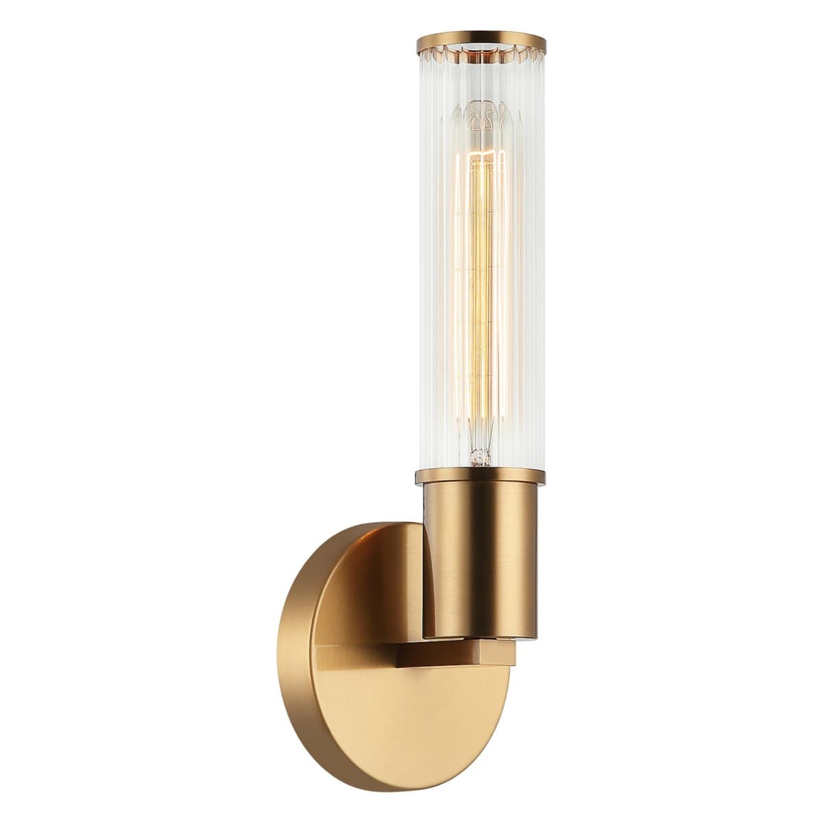 Huxe | Pembry Wall Sconce — Aged Gold Brass