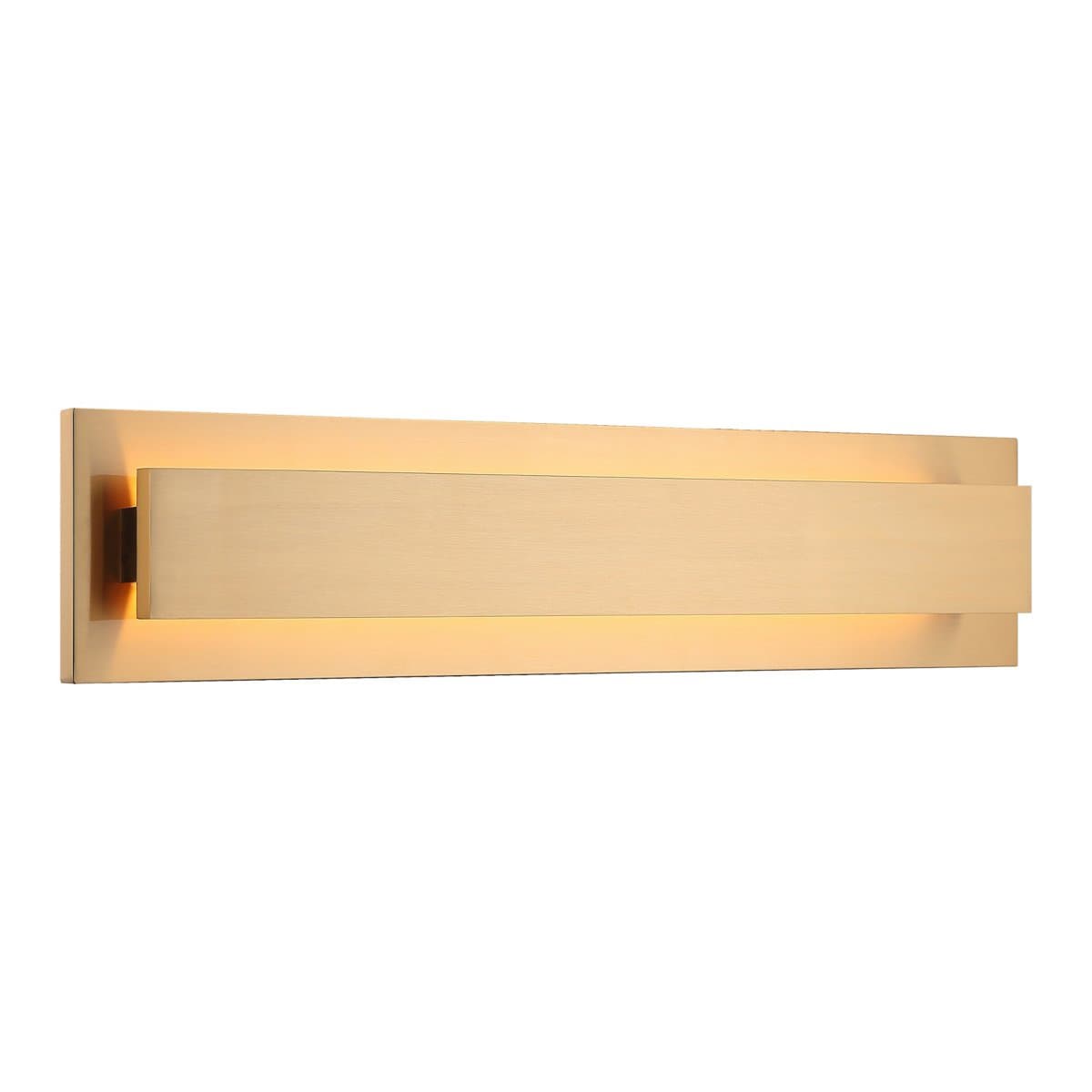 Huxe | Emil LED Vanity Light — Aged Gold Brass, Small