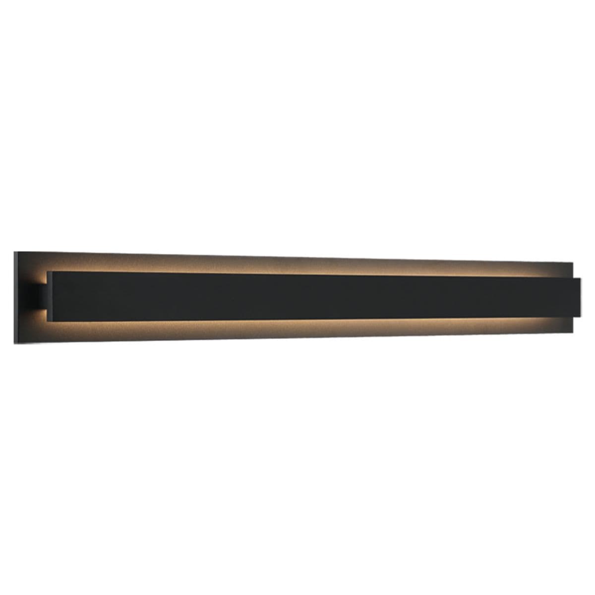 Huxe | Emil LED Vanity Light — Matte Black, Large