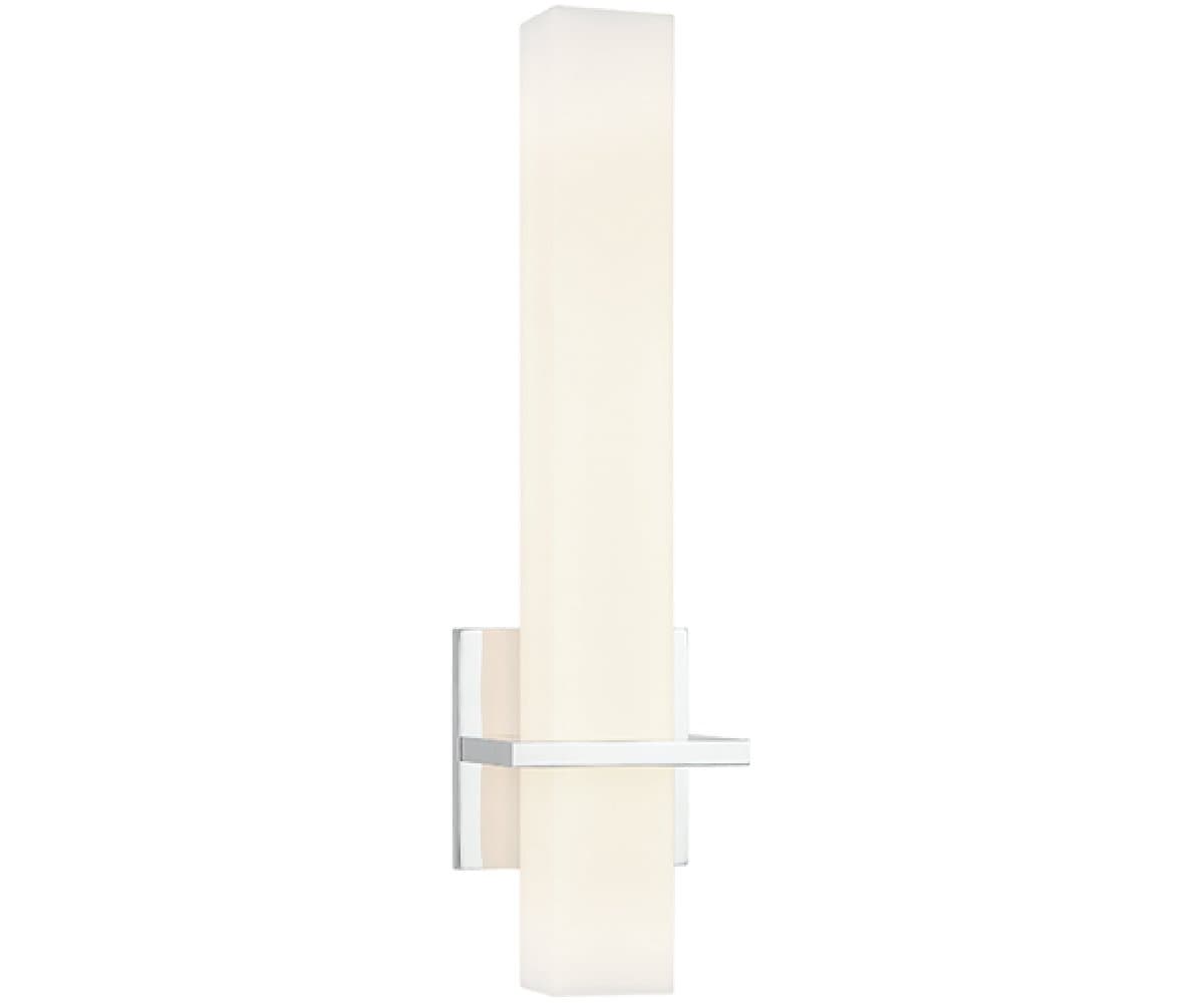 Huxe | Rindala LED Wall Sconce — Chrome, 18 in